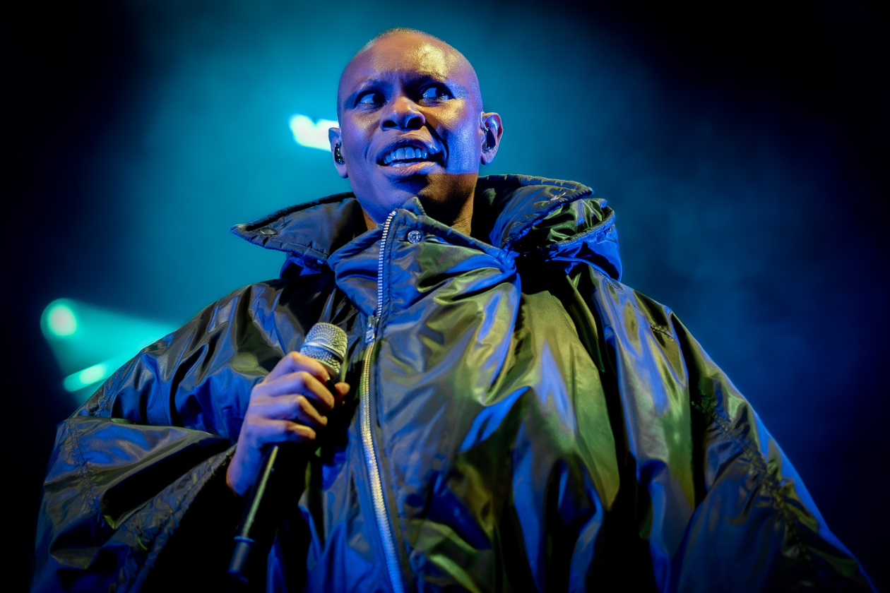 Skunk Anansie – Energiegeladenes 90s-Revival: Skin und Band begeistern ein ausverkauftes Haus. – Skin.