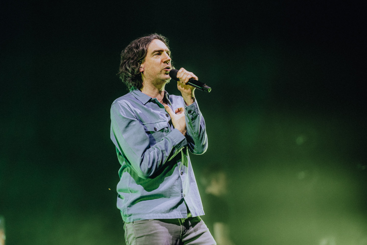 "The Forest Is The Path": Mit der aktuellen Platte auf Tour: Gary Lightbody und Band. – Snow Patrol.