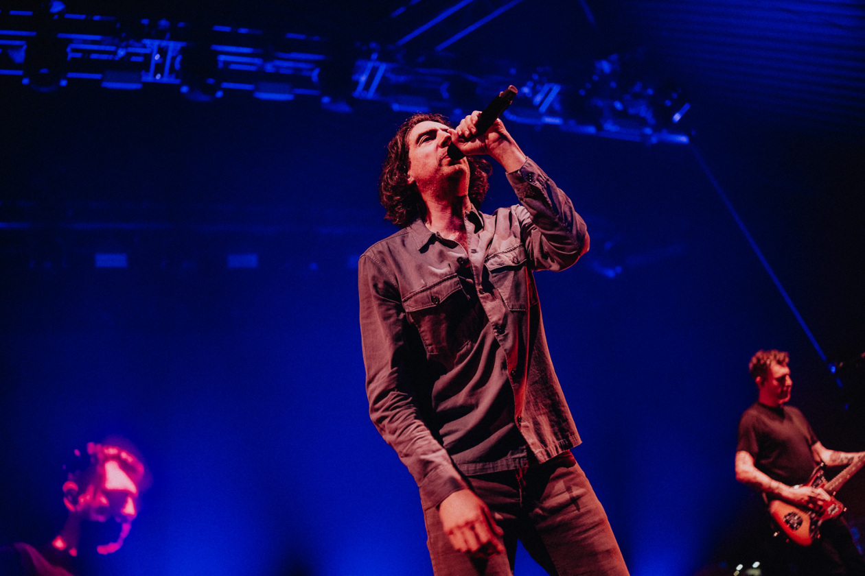 "The Forest Is The Path": Mit der aktuellen Platte auf Tour: Gary Lightbody und Band. – Snow Patrol.