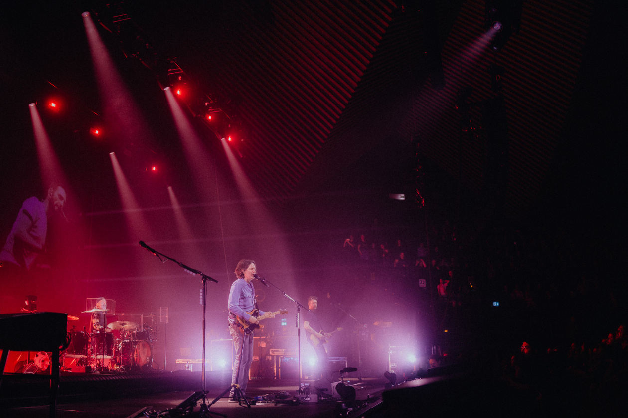 "The Forest Is The Path": Mit der aktuellen Platte auf Tour: Gary Lightbody und Band. – Snow Patrol.