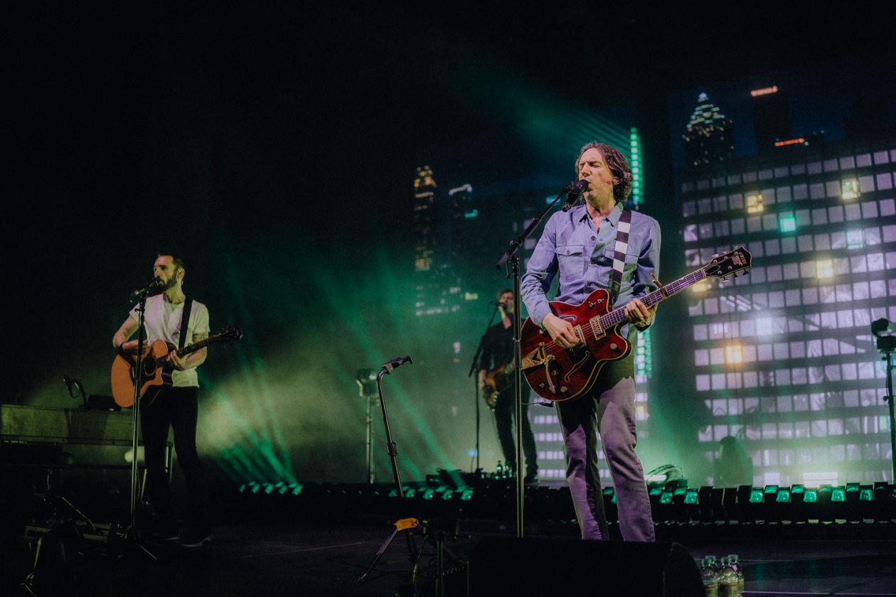 "The Forest Is The Path": Mit der aktuellen Platte auf Tour: Gary Lightbody und Band. – Snow Patrol.