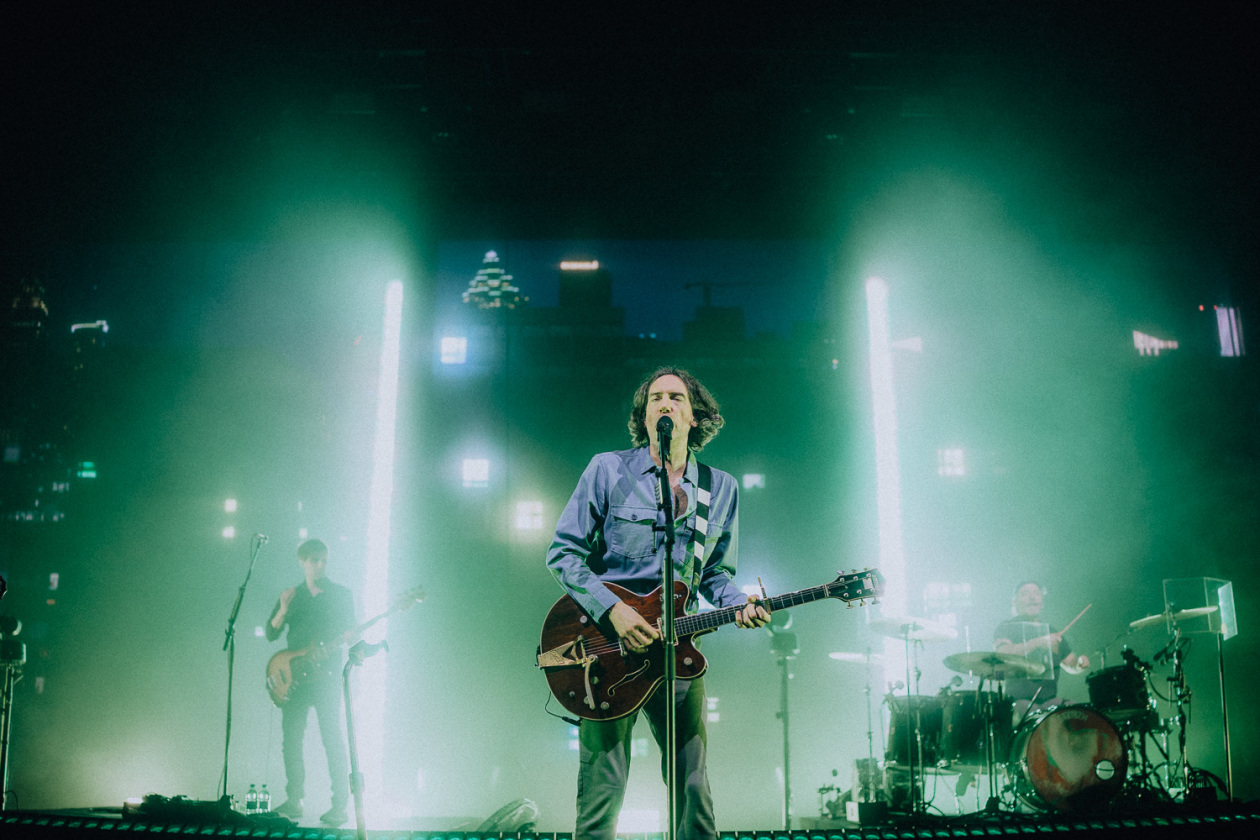 "The Forest Is The Path": Mit der aktuellen Platte auf Tour: Gary Lightbody und Band. – Snow Patrol.