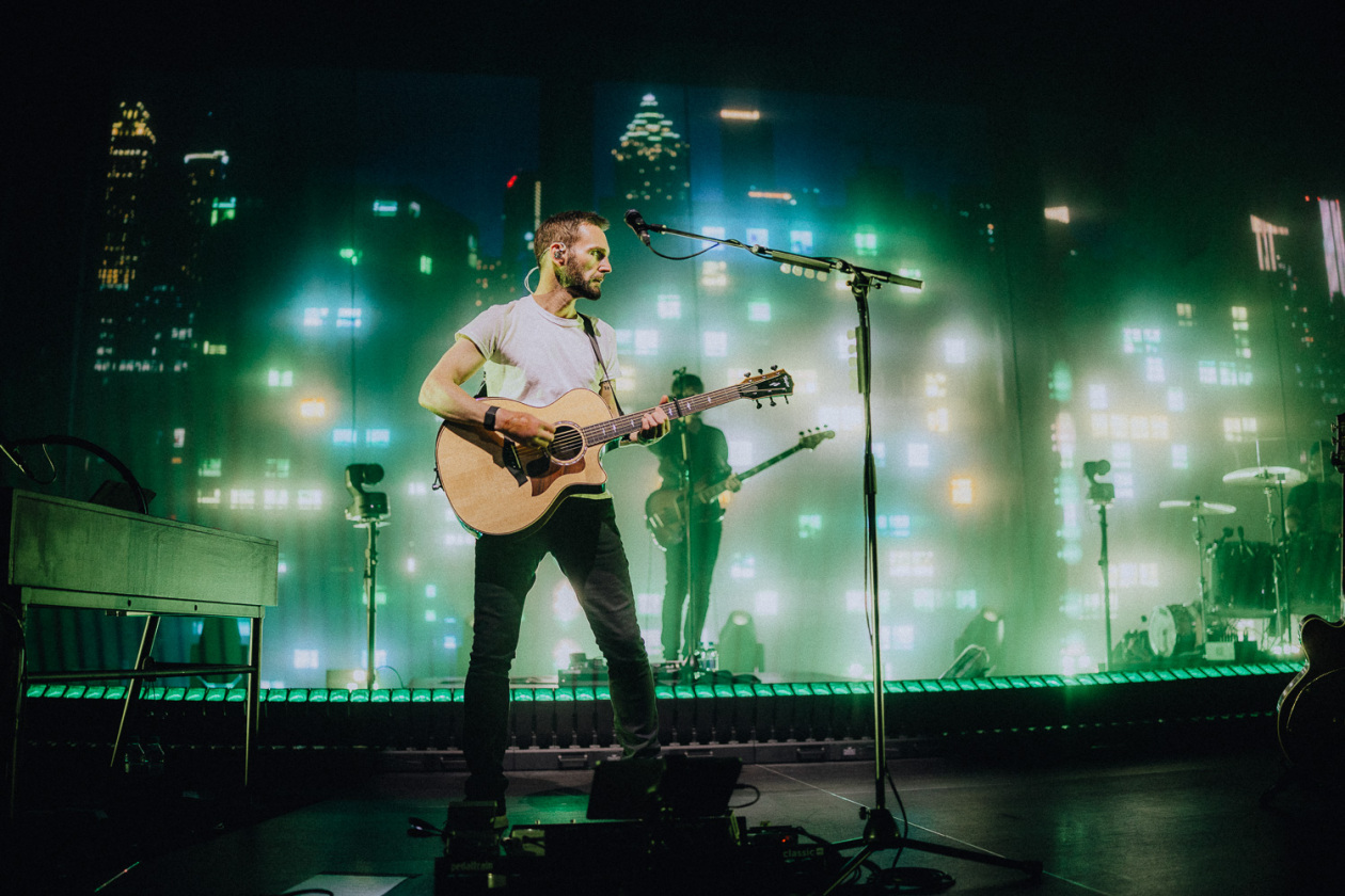 "The Forest Is The Path": Mit der aktuellen Platte auf Tour: Gary Lightbody und Band. – Snow Patrol.