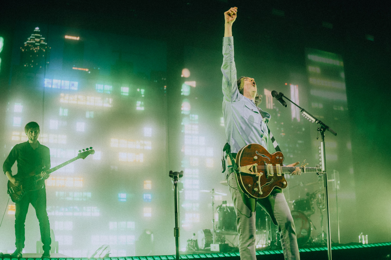 "The Forest Is The Path": Mit der aktuellen Platte auf Tour: Gary Lightbody und Band. – Snow Patrol.