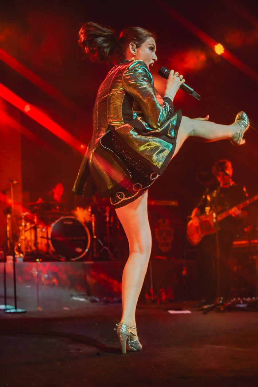 Disco Queen galore: Die Londonerin groovt in der Hauptstadt. – Sophie Ellis-Bextor.