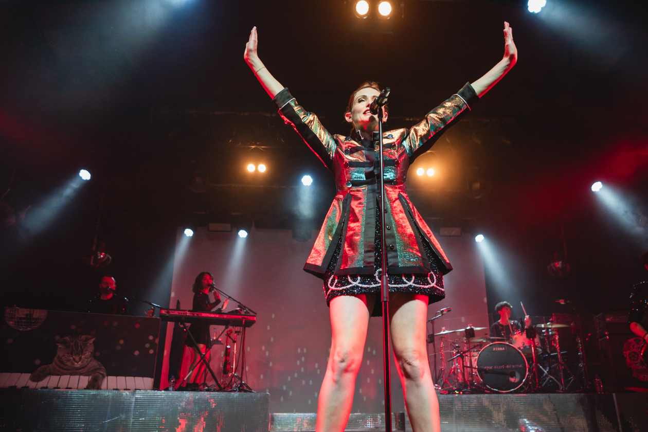 Disco Queen galore: Die Londonerin groovt in der Hauptstadt. – Sophie Ellis-Bextor.