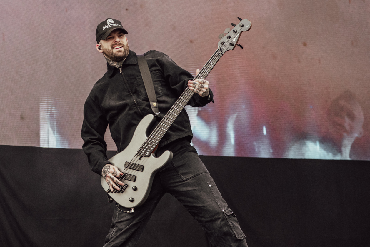 Spiritbox – Die kanadische Metalband auf dem Zeppelinfeld. – Josh Gilbert.