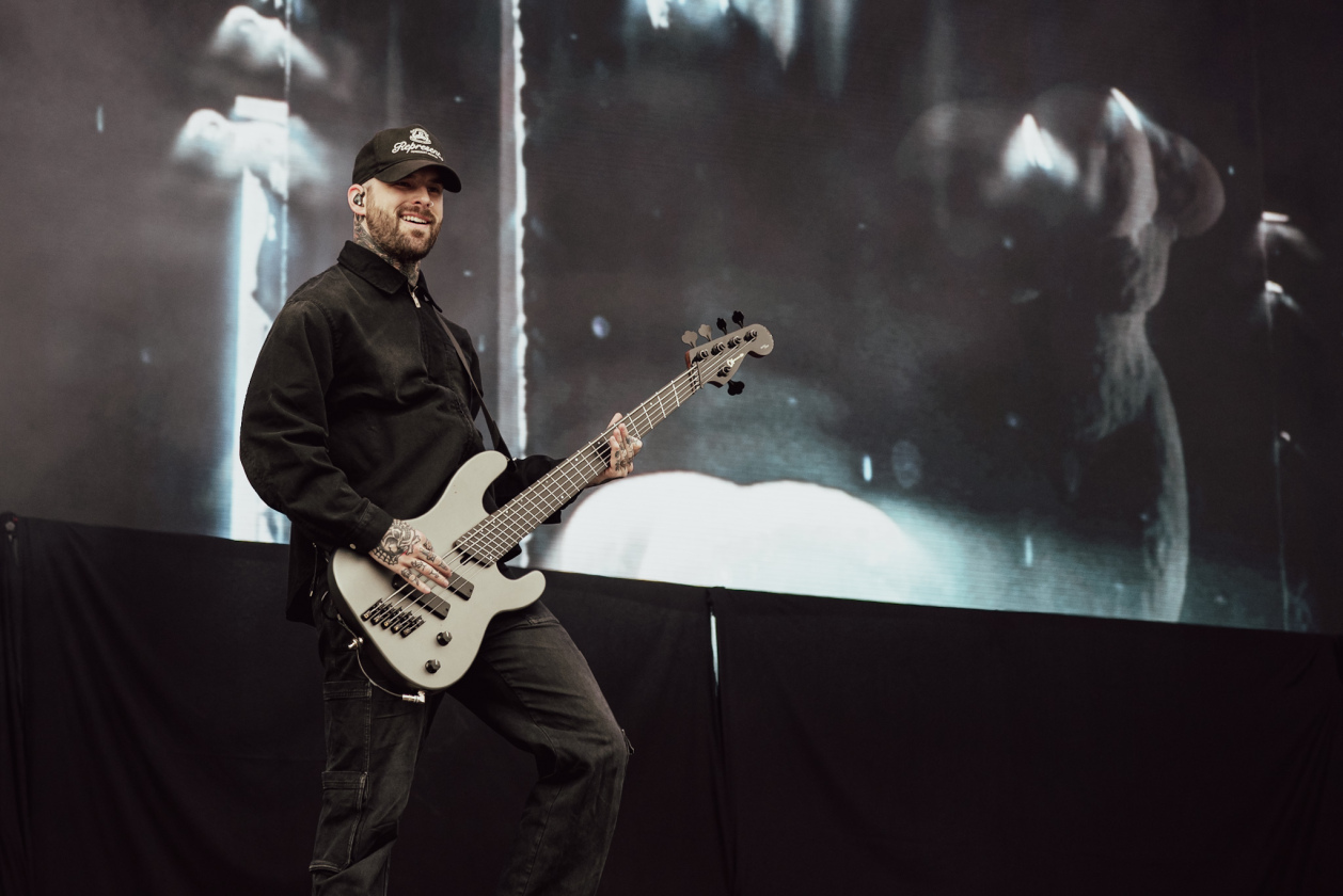 Spiritbox – Die kanadische Metalband auf dem Zeppelinfeld. – Josh Gilbert.