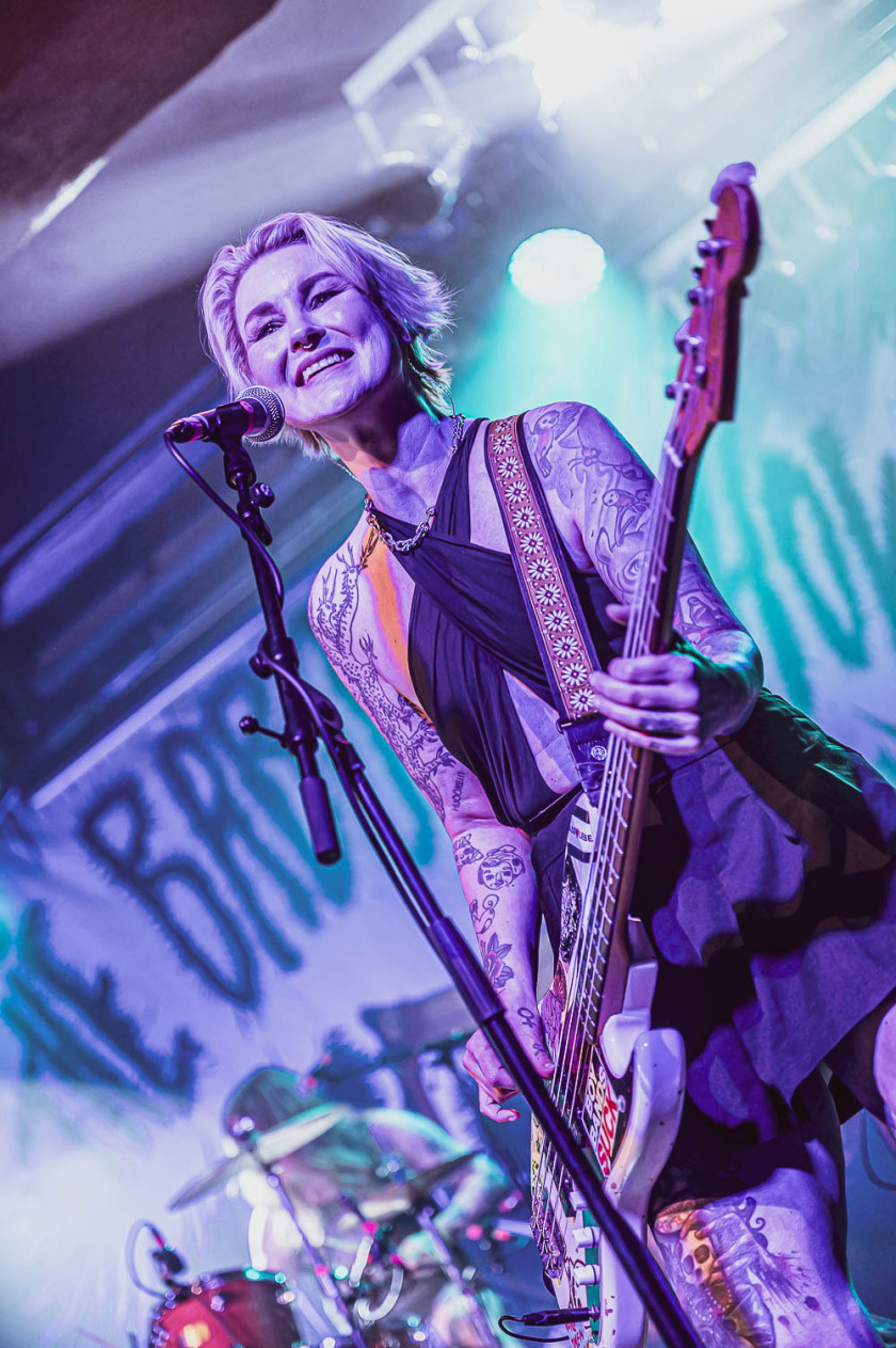 Die Schwed:innen mit dem aktuellen Album "God Bless You All" auf "Be A Baboon"-Tour. – The Baboon Show.