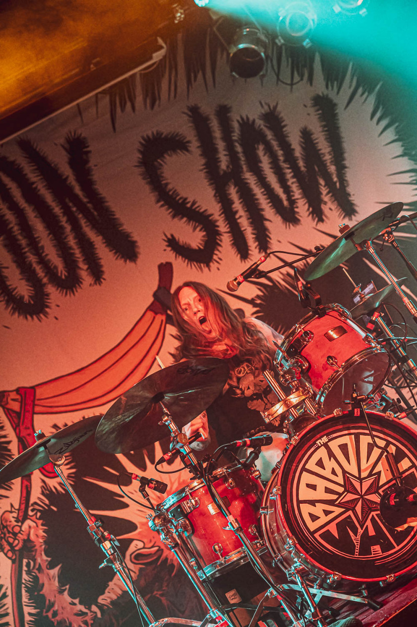 Die Schwed:innen mit dem aktuellen Album "God Bless You All" auf "Be A Baboon"-Tour. – The Baboon Show.