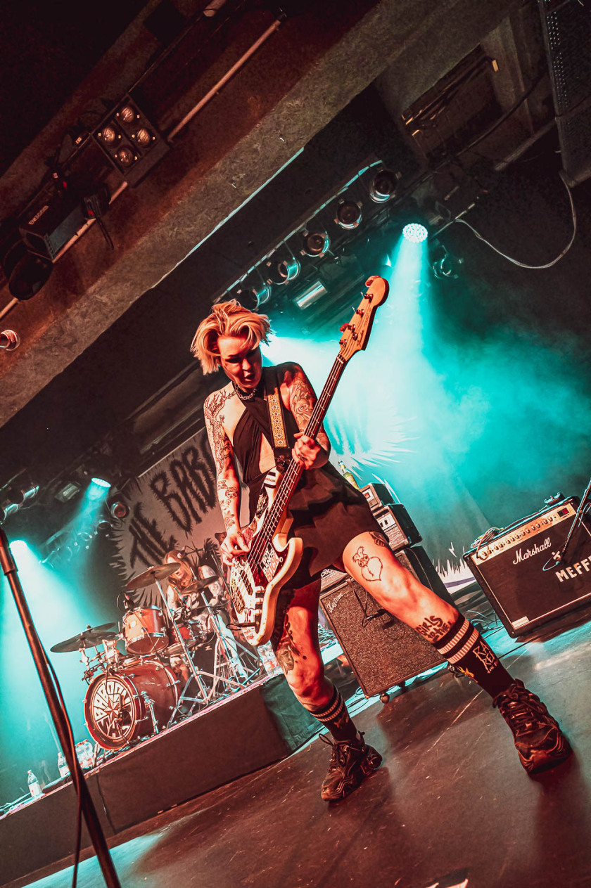 Die Schwed:innen mit dem aktuellen Album "God Bless You All" auf "Be A Baboon"-Tour. – The Baboon Show.