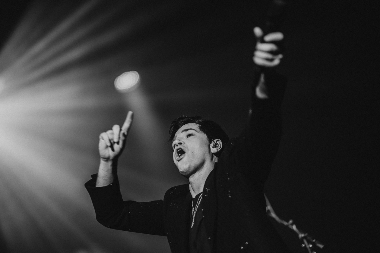 The Script – Die neu formierten irischen Poprocker in der Hauptstadt. – Danny O'Donoghue.