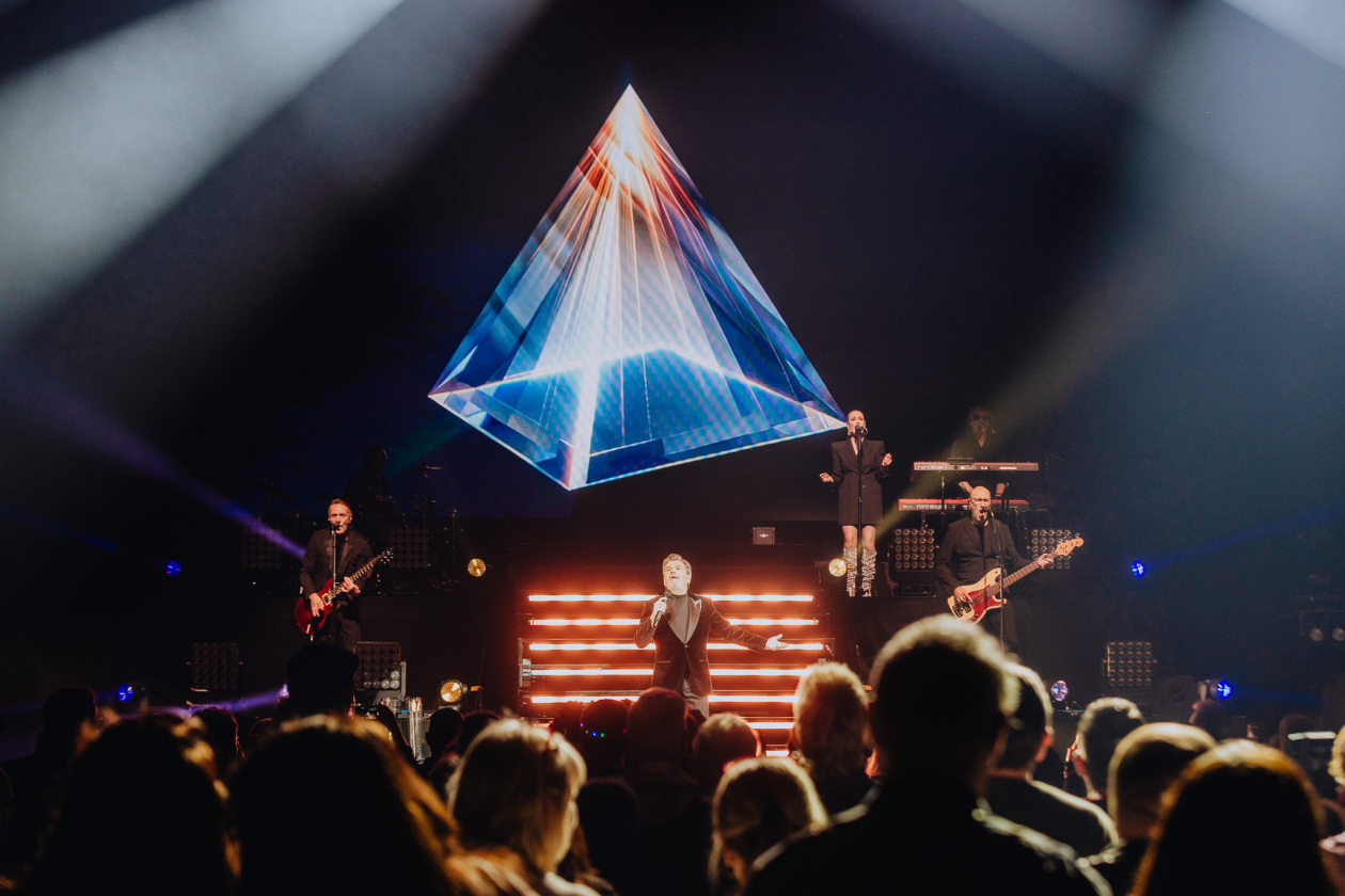 Beim Auftakt zur "Thomas Anders sings Modern Talking" -Tour 2026. – Thomas Anders.