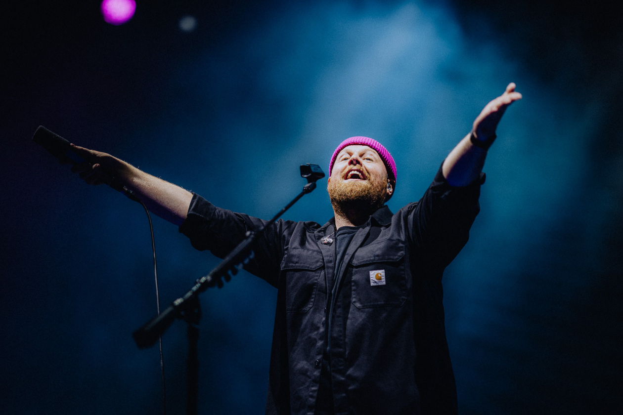 Der Schotte gab mit seiner Band den Support für The Script. – Tom Walker.