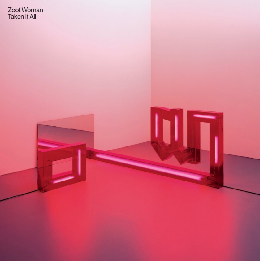 Zoot Woman – Ausgewählte Bilder des Sängers der englischen Elektropop-Helden für laut.de. – "Taken It All"-Artwork.