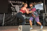 27 Grad und Kaiserwetter: Schon zum Start ist die Hölle los. In Extremo, Suzi Quatro, Butcher Babies, Flogging Molly u.v.m., Wacken, 2024 | © laut.de (Fotograf: Désirée Pezzetta)