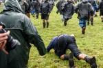 Regen und Kälte zum Festivalstart - aber alle sind parat: Wackööön läuft!, Wacken, 2025 | © laut.de (Fotograf: Désirée Pezzetta)