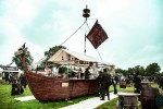 Regen und Kälte zum Festivalstart - aber alle sind parat: Wackööön läuft!, Wacken, 2025 | © laut.de (Fotograf: Désirée Pezzetta)