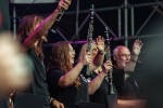 Regen und Kälte zum Festivalstart - aber alle sind parat: Wackööön läuft!, Wacken, 2025 | © laut.de (Fotograf: Désirée Pezzetta)