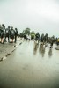 Regen und Kälte zum Festivalstart - aber alle sind parat: Wackööön läuft!, Wacken, 2025 | © laut.de (Fotograf: Désirée Pezzetta)