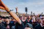 90.000 Fans und das Gelände ist brechend voll:  Volbeat, Electric Callboy, Papa Roach, Marteria, Within Temptation, Mastodon u.v.a., Nürburgring, 2026 | © laut.de (Fotograf: Gina Wetzler)