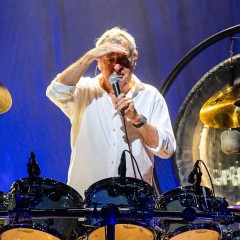 Immer zu Scherzen aufgelegt: Nick Mason.