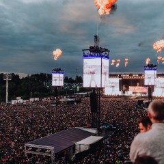 Feuer von oben.