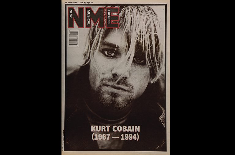 1994 16. Kurt Cobain poster.