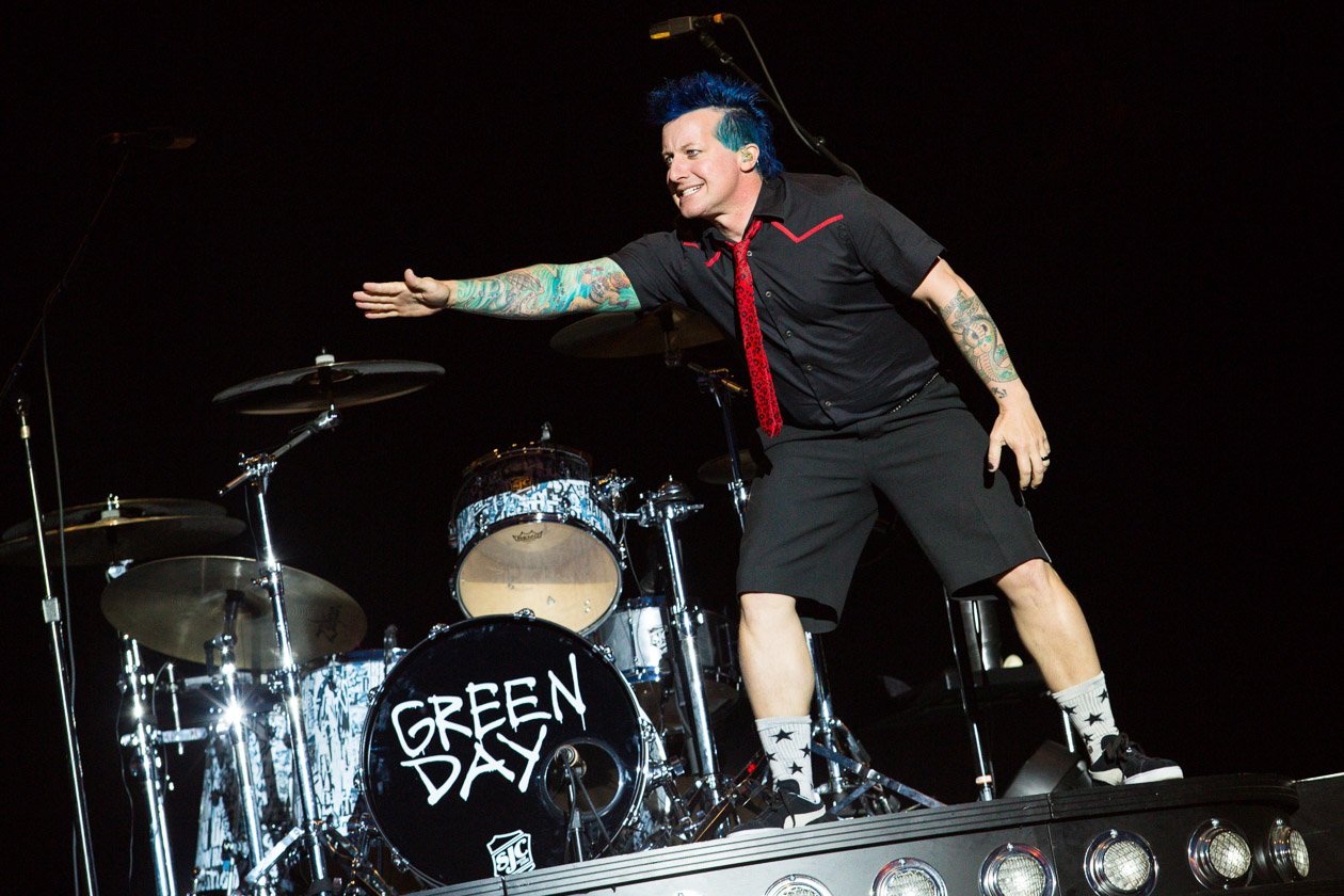 Green Day – Drummer Tré Cool. (2/19) – laut.de – Foto